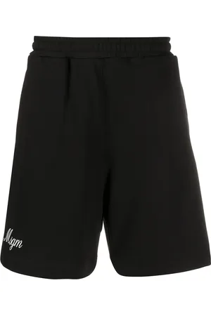 Msgm Pantalones cortos de deporte con logo estampado