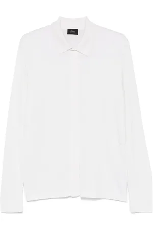 BRIONI Camisa tejida de canalé