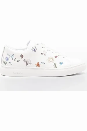 Paul Smith Tenis con bordado floral