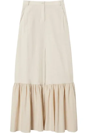 Twin-Set Falda larga con diseño entretejido