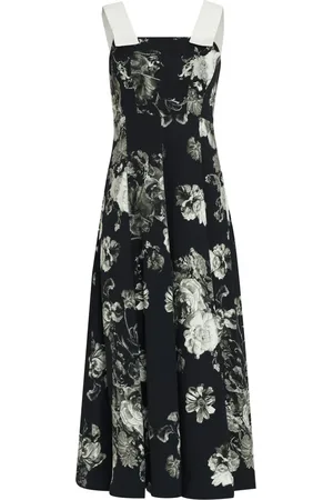 Gloria Coelho Vestido midi English Garden