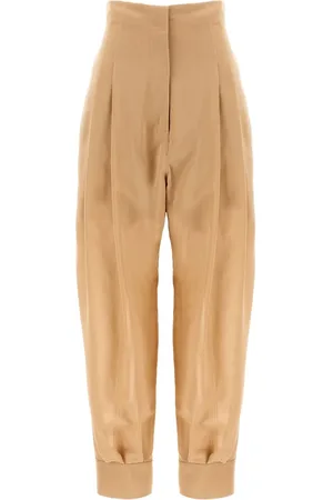 Serafini Pantalones con tiro alto y pinzas