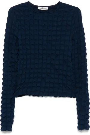 HENRIK VIBSKOV Blusa de tejido gofrado