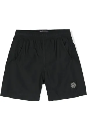 Stone Island Shorts de playa con motivo Compass