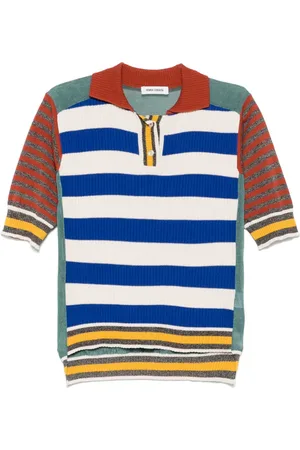 HENRIK VIBSKOV Playera tipo polo con diseño color block