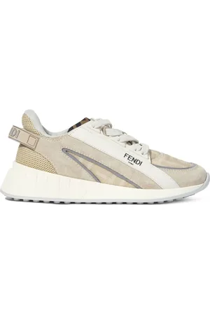 Fendi Tenis con logo FF en jacquard