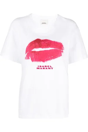 Isabel Marant Playera Ben con logo estampado