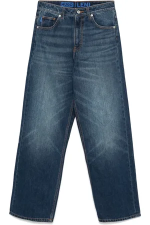 HUGO BOSS Jeans con parche del logo