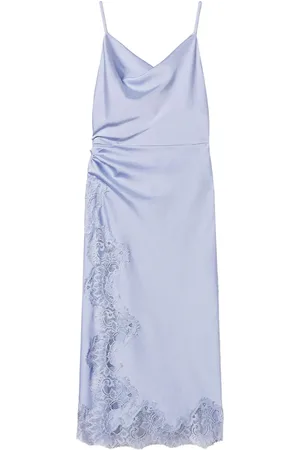 Twin-Set Vestido con ribete de encaje