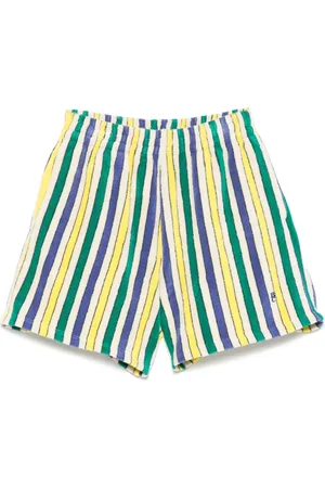 Bobo Choses Shorts a rayas con paño de rizo