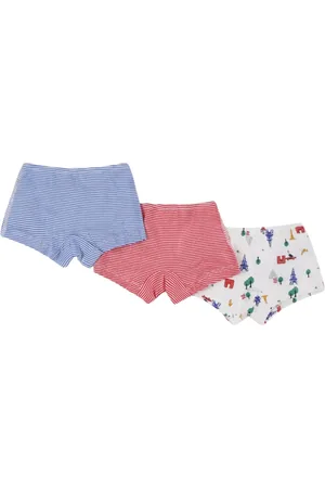 Petit Bateau Set de shorts estampados (set de 3 piezas)