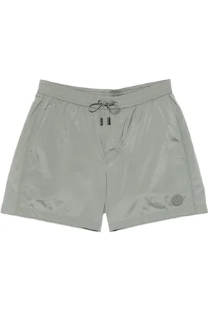 Giorgio Armani Shorts de playa con aplique del logo