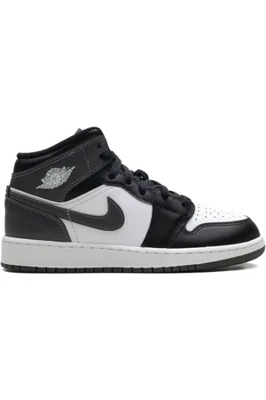 Jordan Tenis Air 1 Mid Black/ Iron Grey/ White