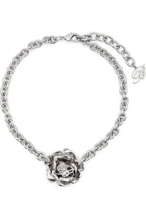 BLUMARINE Gargantilla con motivo de rosa