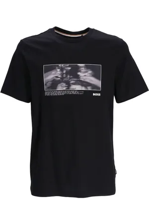 HUGO BOSS Playera con estampado gráfico