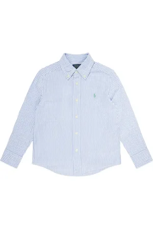 Ralph Lauren Camisa con botones y rayas estampadas