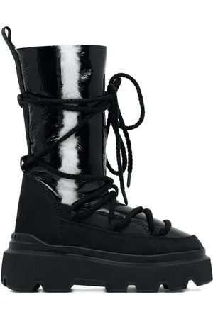 INUIKII Botas militares con agujetas