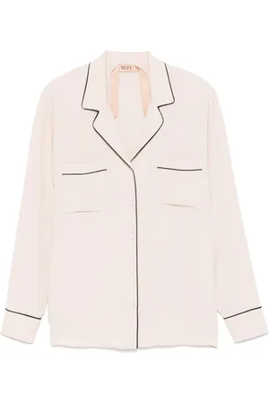 Nº21 Camisa con detalle de ribete