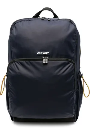 K-Way Mochila con cordones y parche del logo