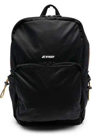 K-Way Mochila capitonada con parche del logo