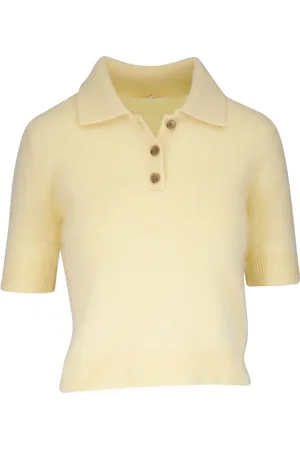 Lisa Yang Playera tipo polo tejida