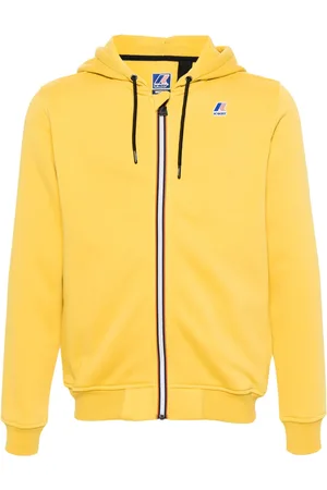 K-Way Hoodie con cierre y parche del logo