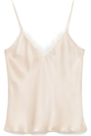 MVP Wardrobe Top con tirantes finos y detalle de encaje