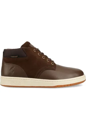 Ralph Lauren Tenis altos con agujetas