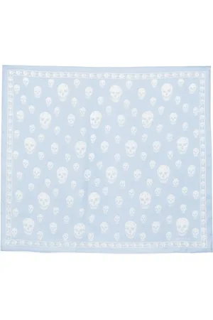 Alexander McQueen Mascada con estampado Skull
