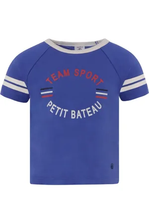 Petit Bateau Playera con eslogan estampado