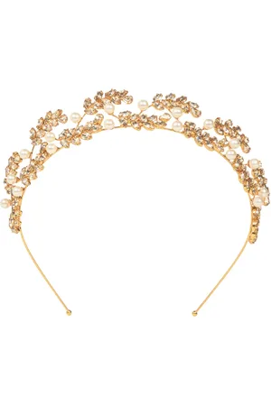 Jennifer Behr Diadema Delilah con detalles de cristal