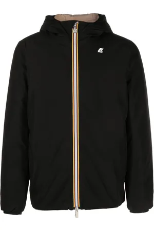 K-Way Chamarra capitonada con logo estampado