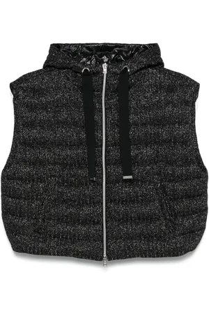 HERNO Chaleco con detalle de lúrex