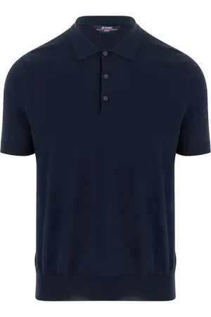 K-Way Playera tipo polo de tejido jersey