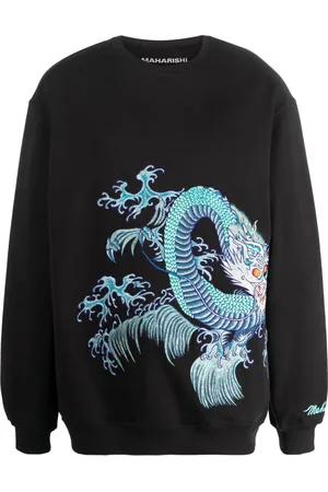 Maharishi Sudadera con estampado gráfico