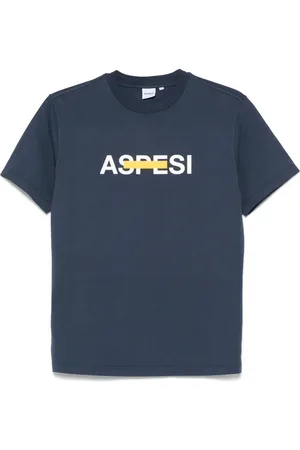 Aspesi Playera con logo estampado