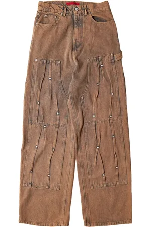 Kusikohc Jeans con detalle de remache
