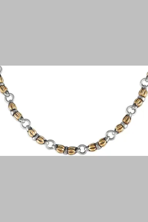 LB Exclusive Collar en oro amarillo de 18kt y plata