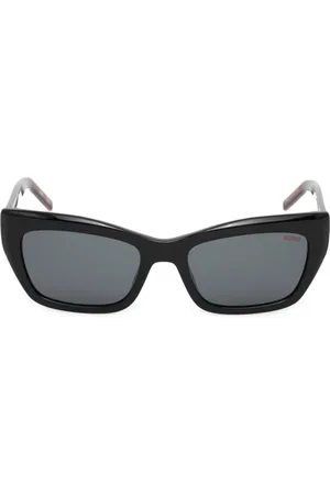 HUGO BOSS Lentes de sol con armazón rectangular