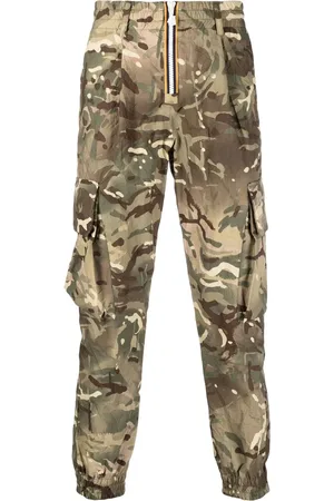 K-Way Pants con estampado militar