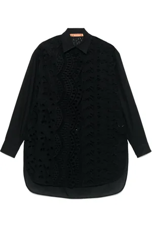 ERMANNO SCERVINO Camisa con bordado inglés
