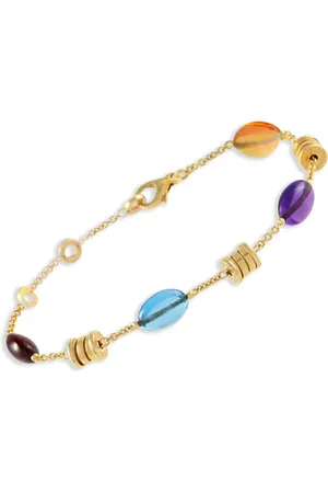 Bvlgari Pulsera B.zero1 en oro amarillo de 18kt con gemas
