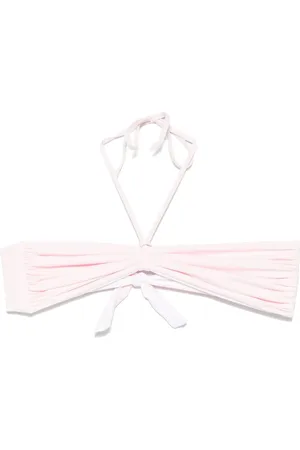 FISICO Top de bikini con estilo bandeau