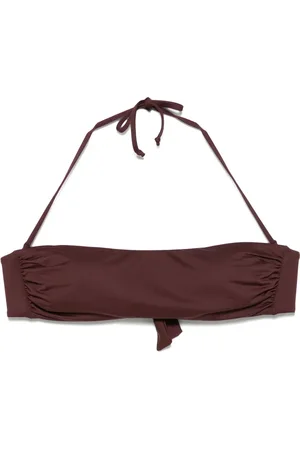 FISICO Top de bikini con estilo bandeau