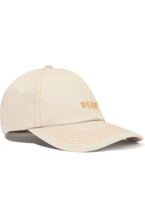 Msgm Gorra con logo bordado