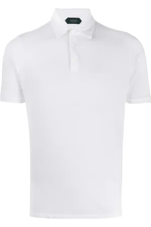 ZANONE Playera tipo polo de corte slim