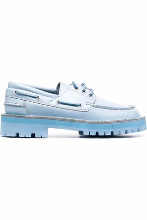 Camper Zapatos top sider con puntera cuadrada