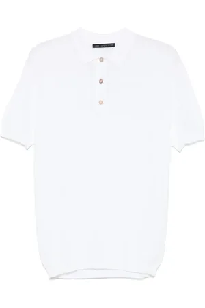 LOW BRAND Playera tipo polo entretejida