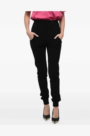 Saint Laurent Pants con tiro alto