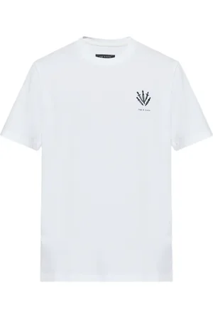 RAG&BONE Playera con logo estampado